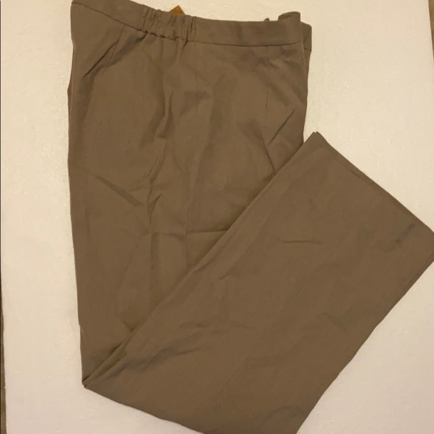 Nwt Alex Marie Brown Lined Dress Pants. 14w
